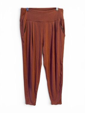 Vuori Rust-Colored Stride Leggings Activewear Workout Size Small